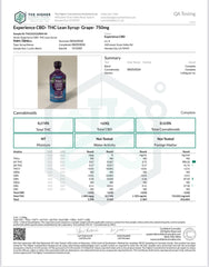 Experience Delta 9 THC Lean Syrup Grape (750MG)