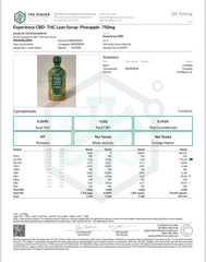 Experience Delta 9 THC Lean Syrup Pineapple (750MG)