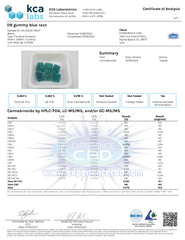 Experience Delta 9 Square Gummies Blue Razz Flavor (450MG)