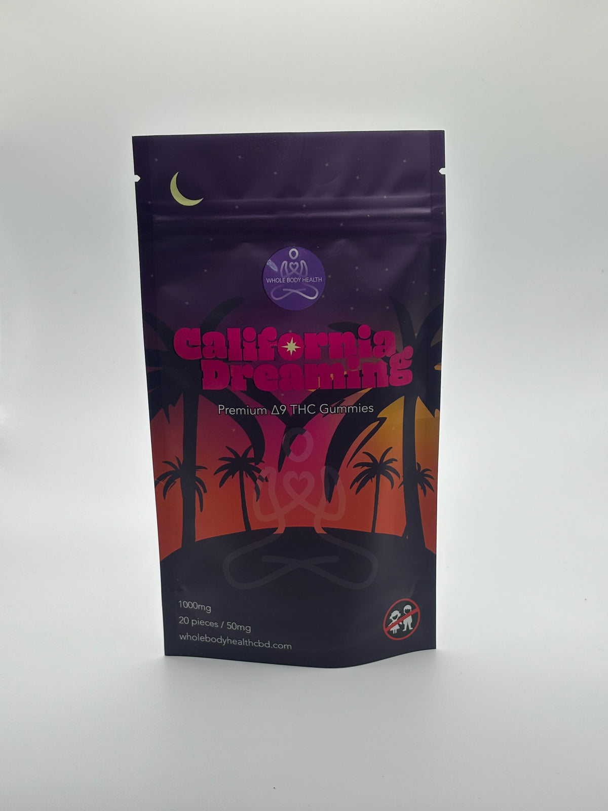 California Dreaming Premium Delta 9 THC Gummies (20 gummies X 50mg each)