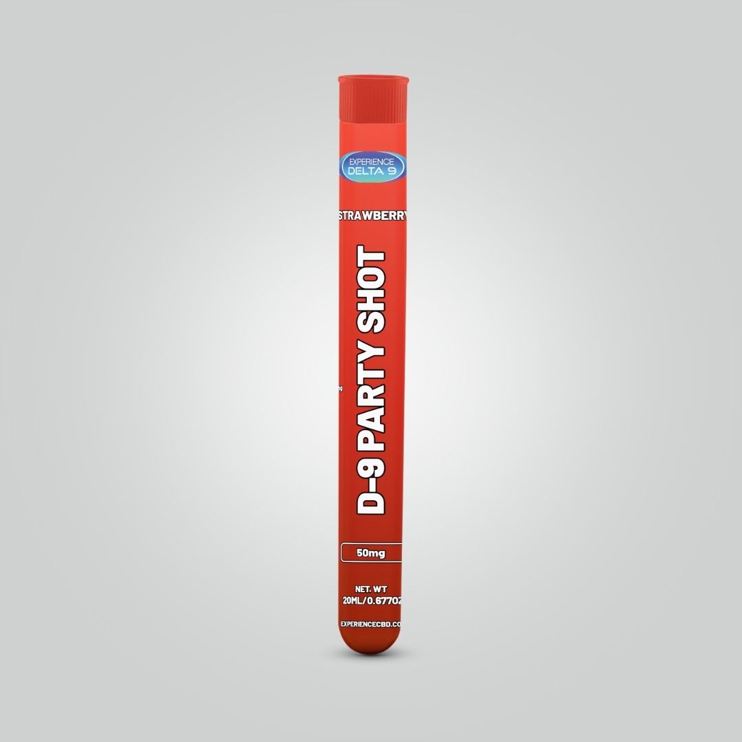 D 9 Party Shot Strawberry (50MG)