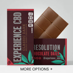 Experience CBD Full Spectrum CBD Dark Chocolate Bar 500mg