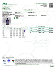 Experience CBN Sleepy Time Lean Syrup Blueberry Sugar Free (2000MG)